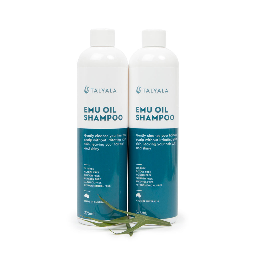 2 x Emu Oil Shampoo 375ml