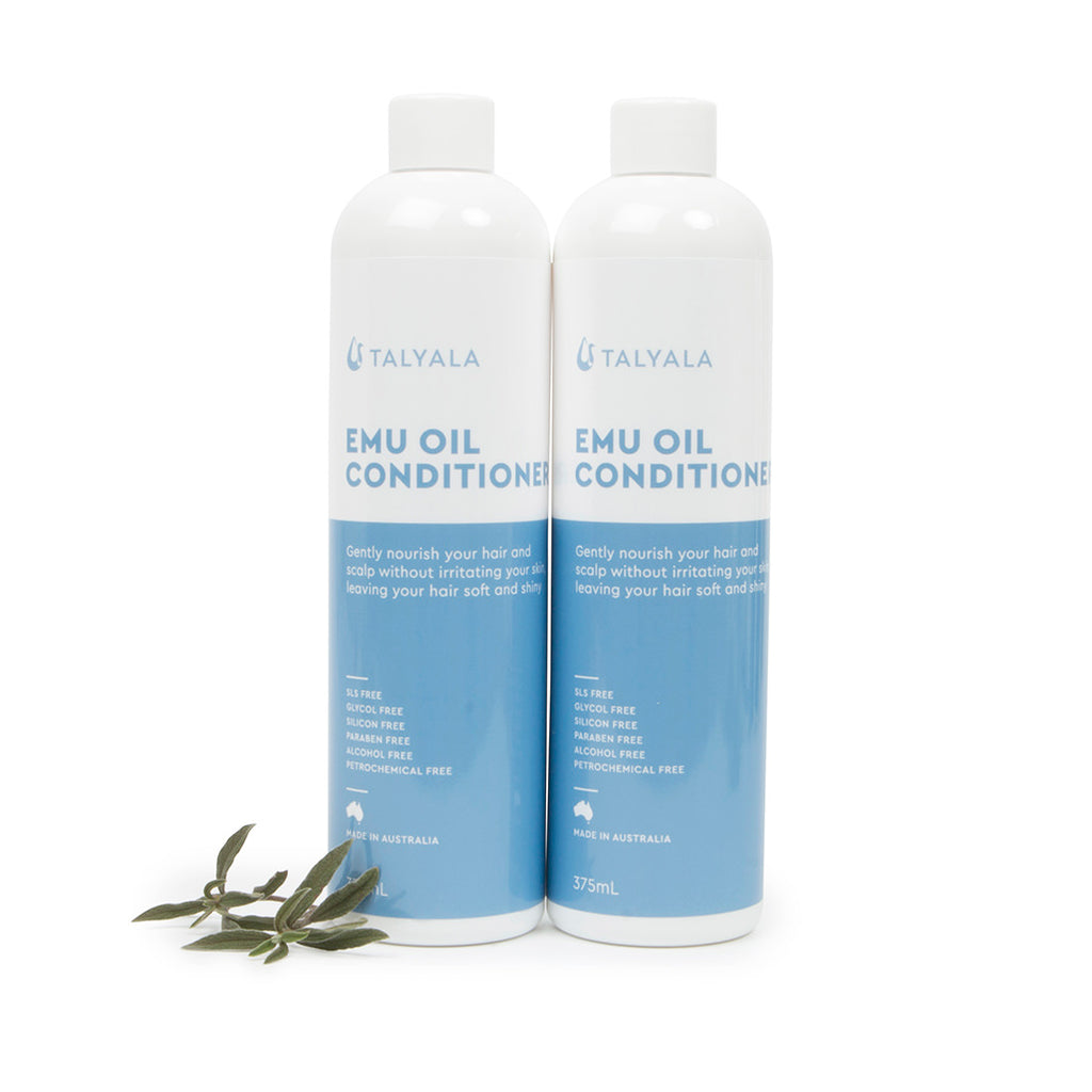 2 x Emu Oil Conditioner 375ml